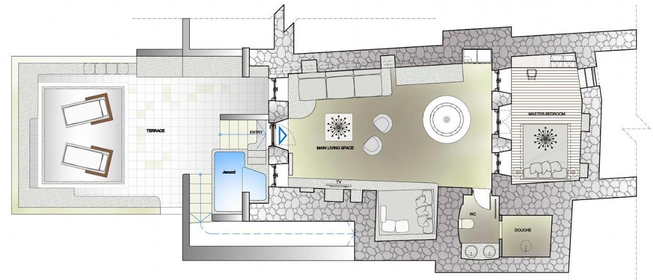 Nk Cave House Villa Fira  Exterior photo
